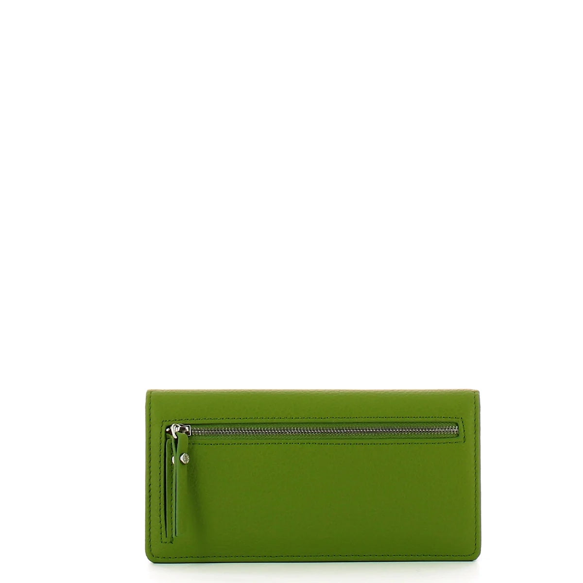 WALLET GRAIN wasabi green