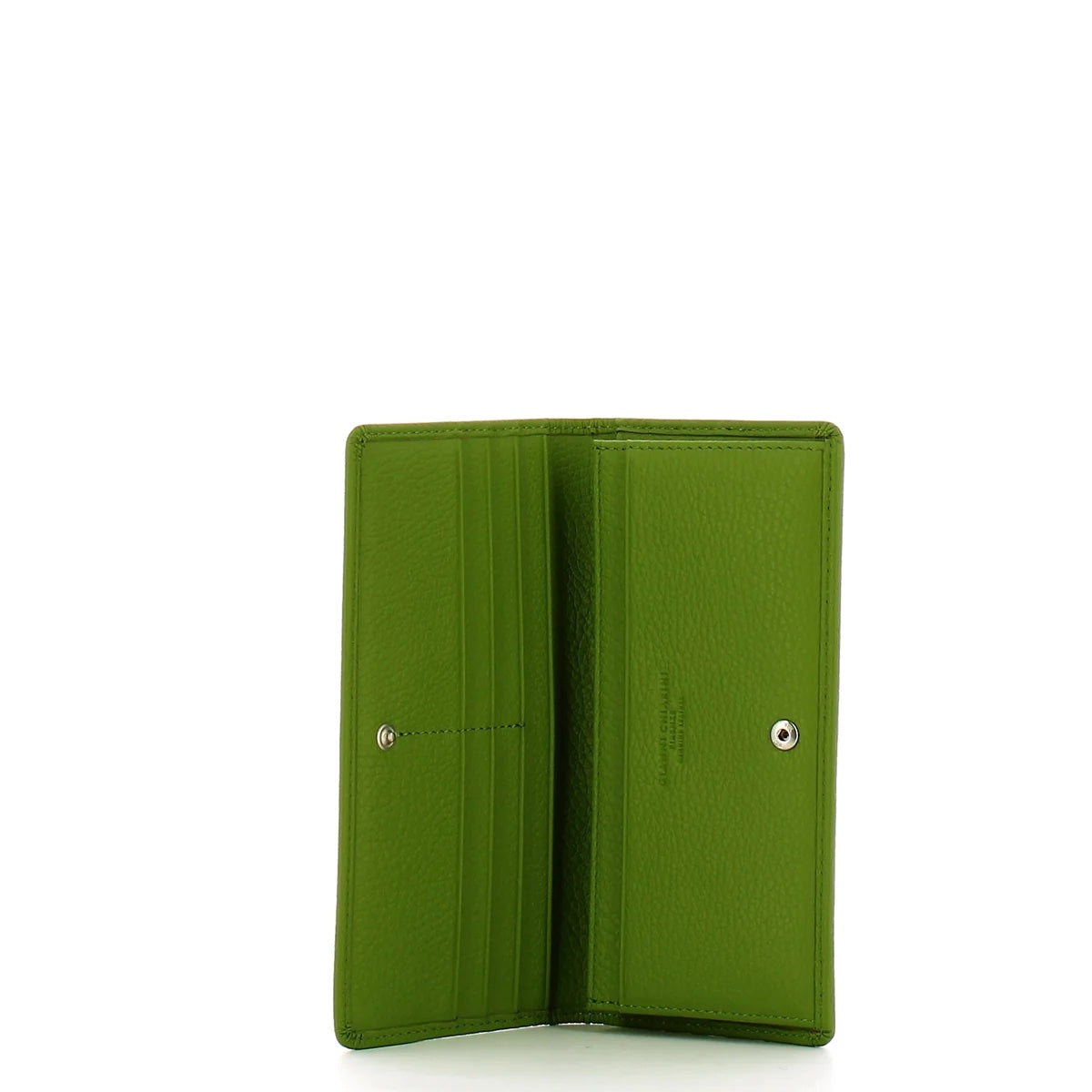 WALLET GRAIN wasabi green