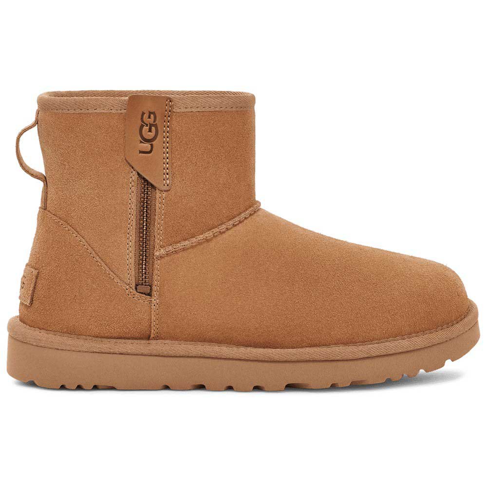 UGG Classic Mini Bailey Zip Chestnut