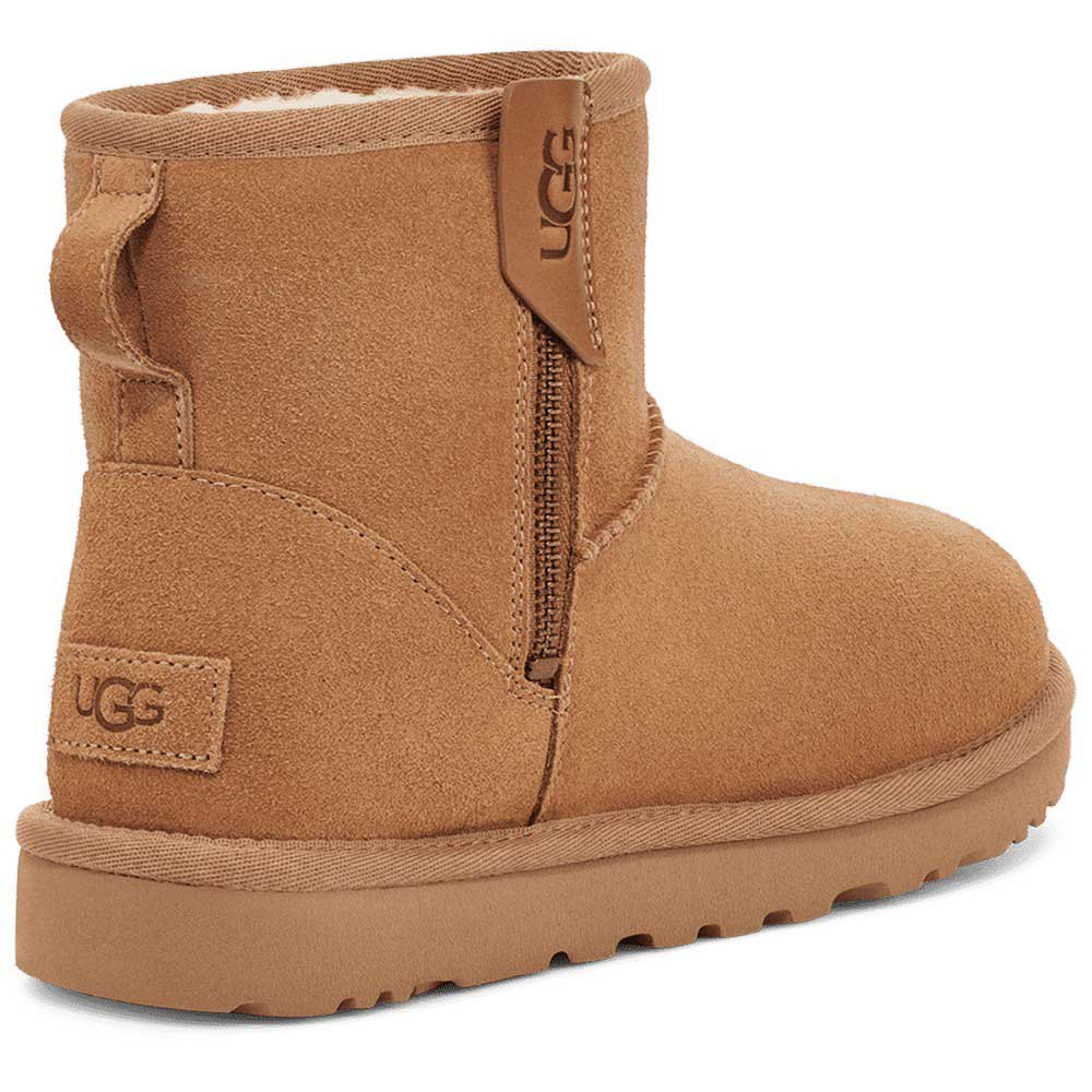 UGG Classic Mini Bailey Zip Chestnut