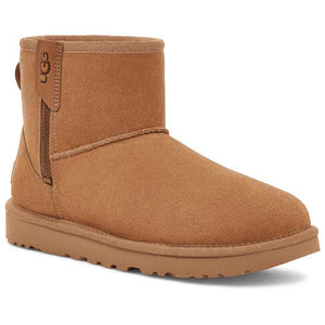 UGG Classic Mini Bailey Zip Chestnut