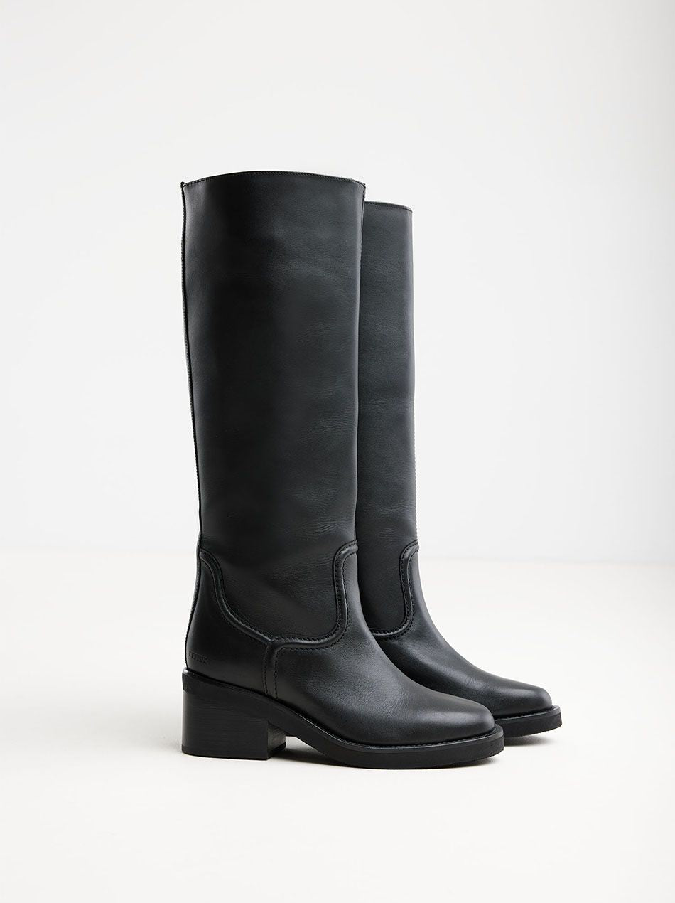 Nubikk Cassy Boot Black Leather