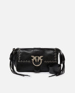 Afbeelding in Gallery-weergave laden, Pinko LOVE ONE CLASSIC SLOUCHY FL VI LIMO BLACK-BRUSHED SILVER
