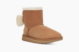 UGG mini bailey fuzzy bow