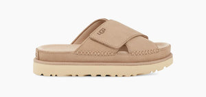 UGG Goldenstar cross slide driftwood
