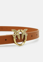 Afbeelding in Gallery-weergave laden, Pinko love berry simply belt cuoio 3cm
