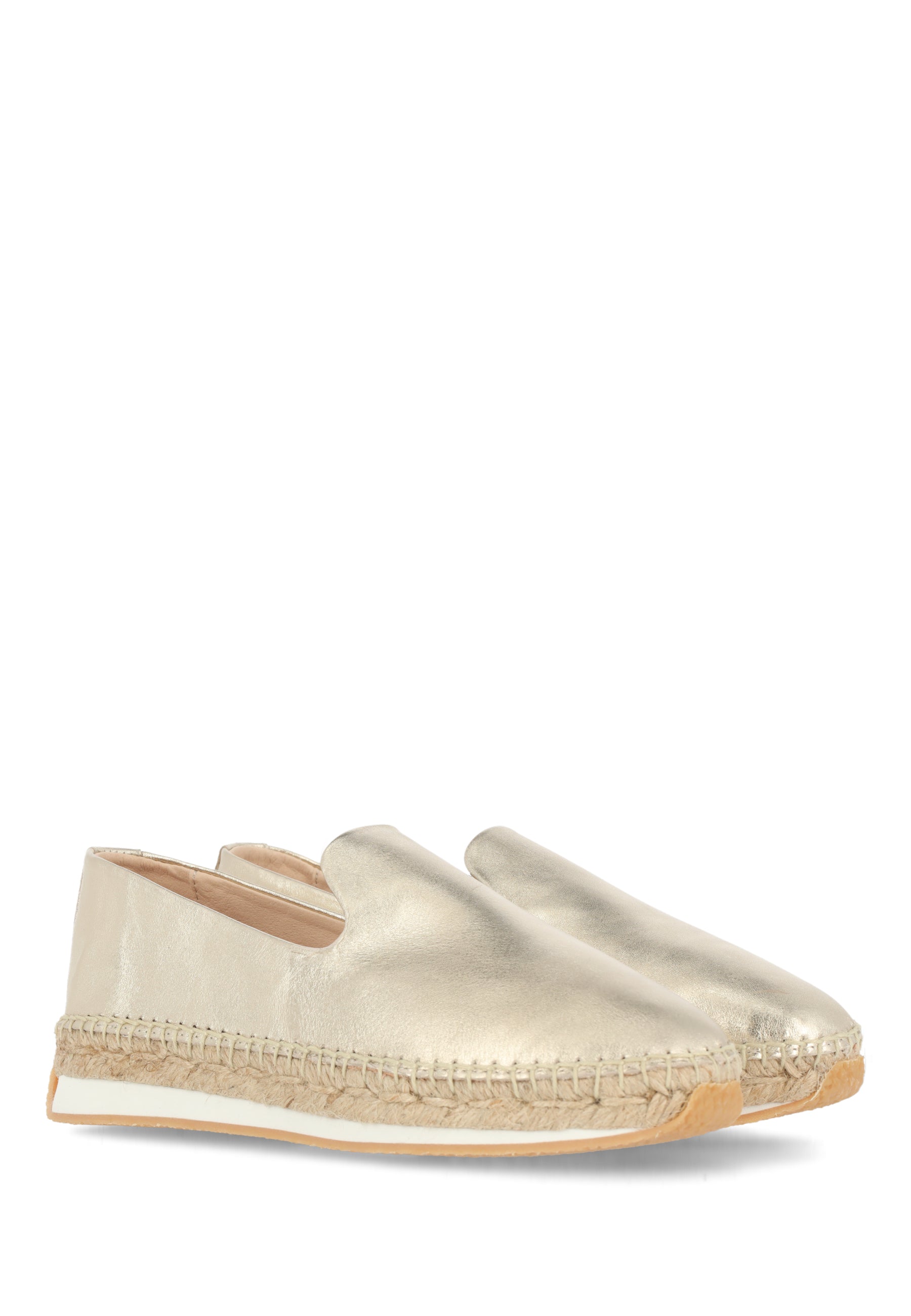 Espadrille loafer Fred de la bretoniere gold