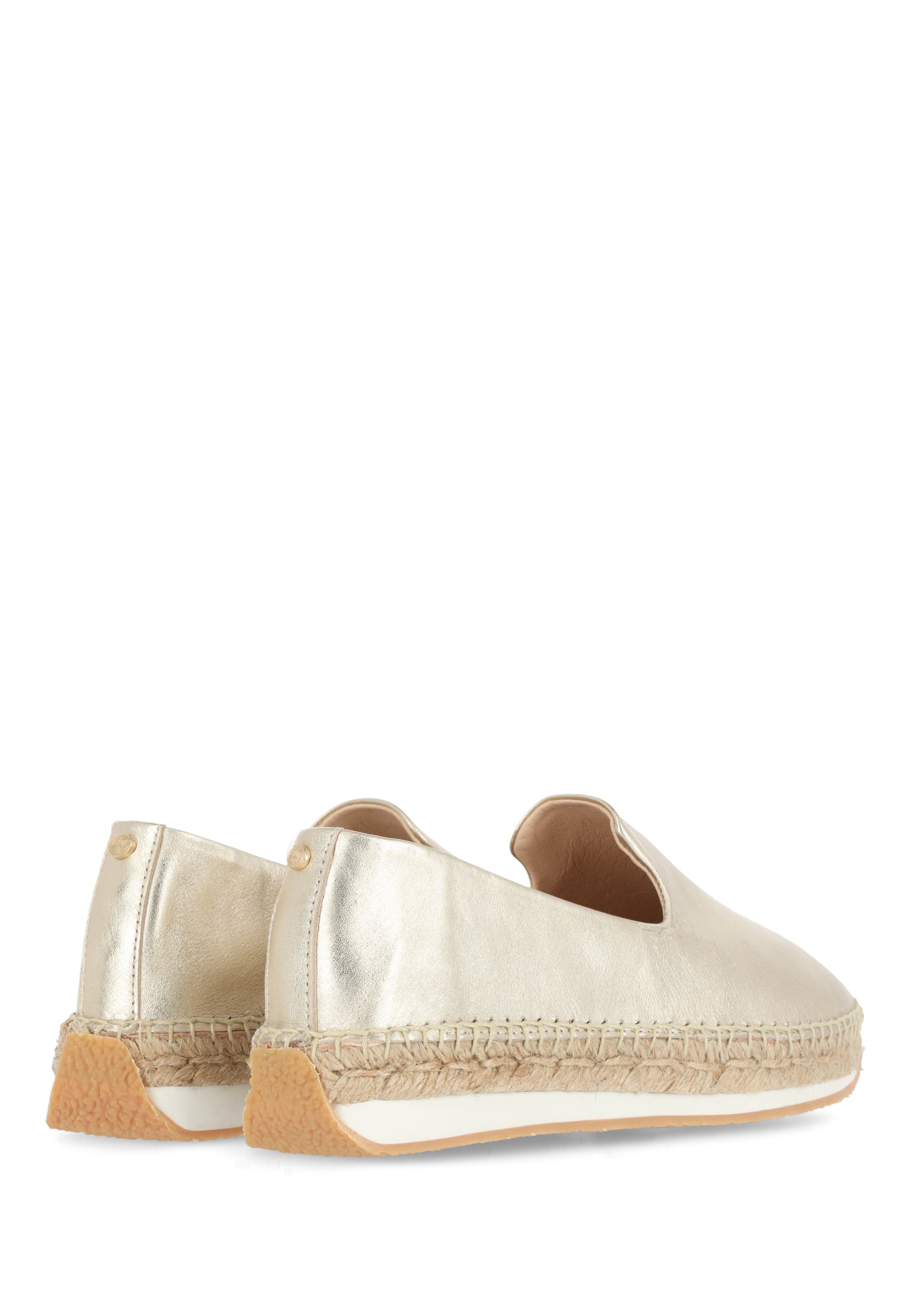 Espadrille loafer Fred de la bretoniere gold