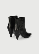 Afbeelding in Gallery-weergave laden, Liu Jo bootie met logo Zwart
