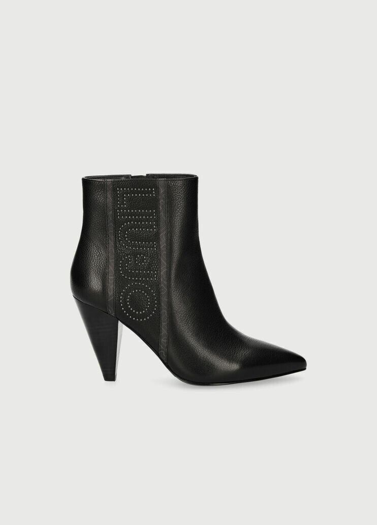 Liu Jo bootie met logo Zwart