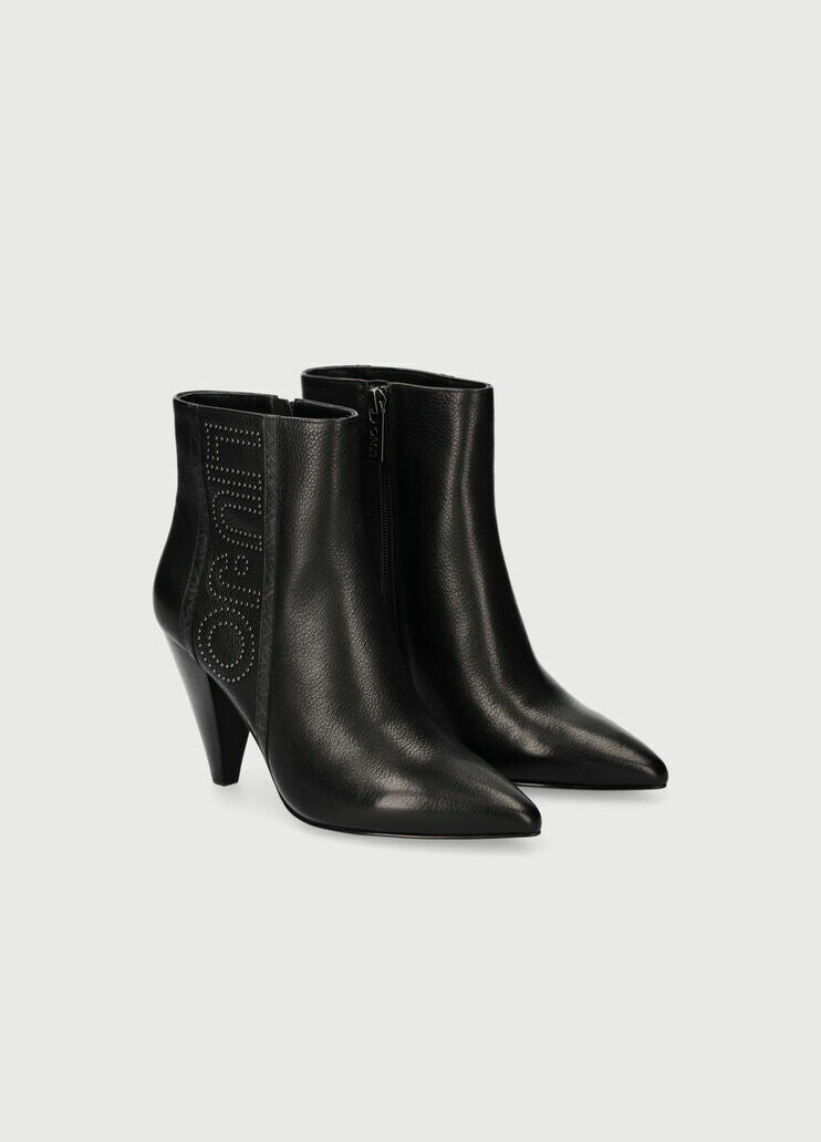 Liu Jo bootie met logo Zwart