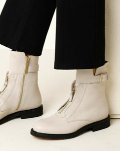 Fred de la Bretoniere bikerboot beige