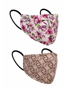 Liu Jo mondmasker 2 stuks leo Flower/logo