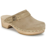 Afbeelding in Gallery-weergave laden, Scholl iconic Pescura clog Marion suede beige
