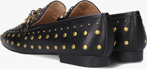 Guess mocassin zwart studs