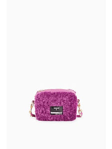 Crossbody Patrizia Pepe purple teddy