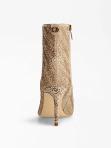 Guess bootie Dafinae2 beige stras