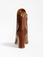Afbeelding in Gallery-weergave laden, Enkellaarsje Guess Kalia Cognac
