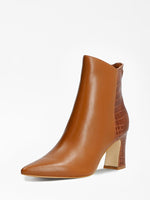 Afbeelding in Gallery-weergave laden, Enkellaarsje Guess Kalia Cognac
