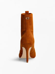 Guess bootie suede