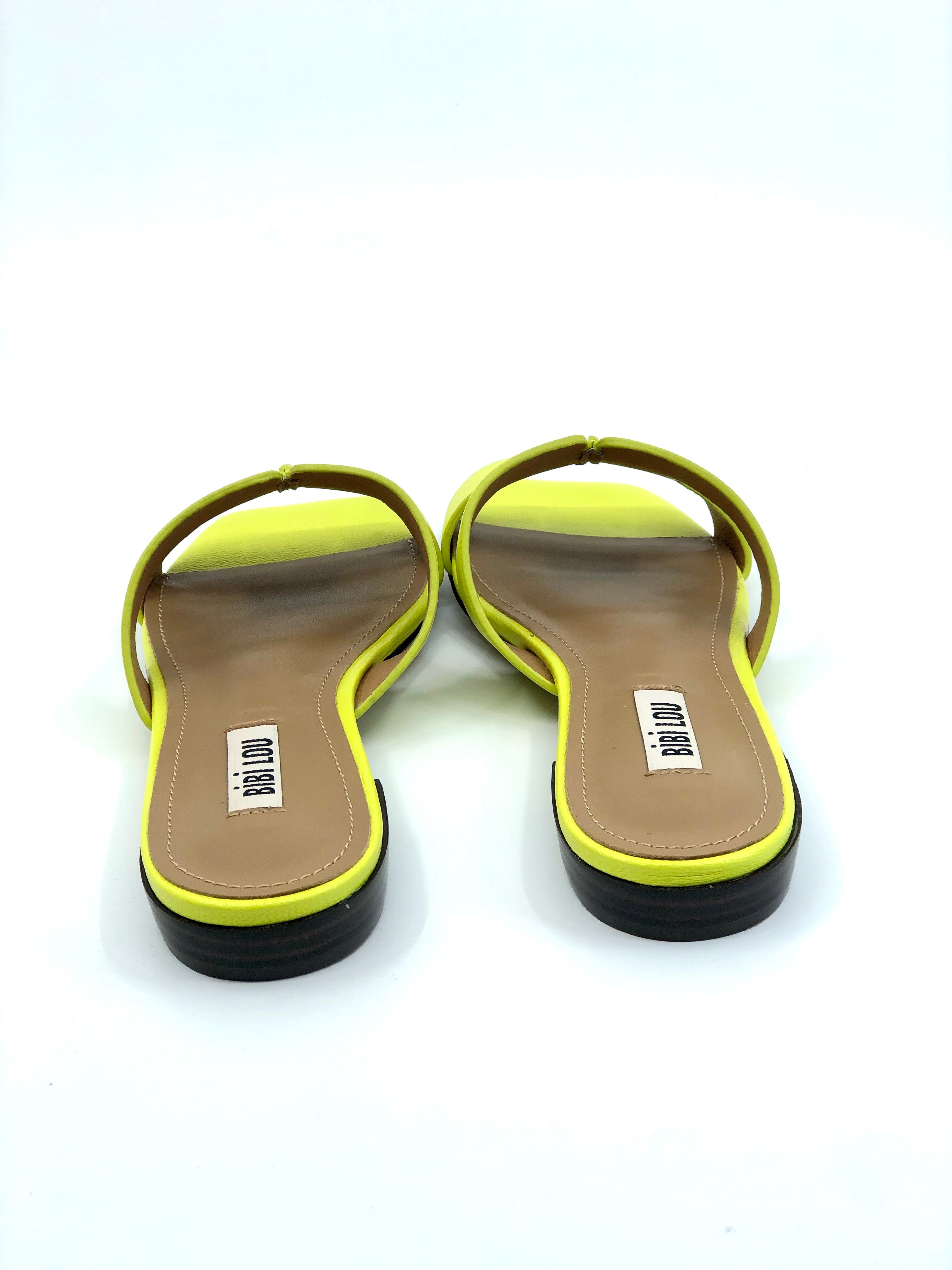 Bibi Lou slipper kiwi