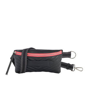 Marie Martens coachella vegan quilted black
