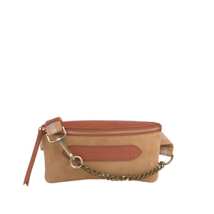 Marie Martens coachella suede mix camel