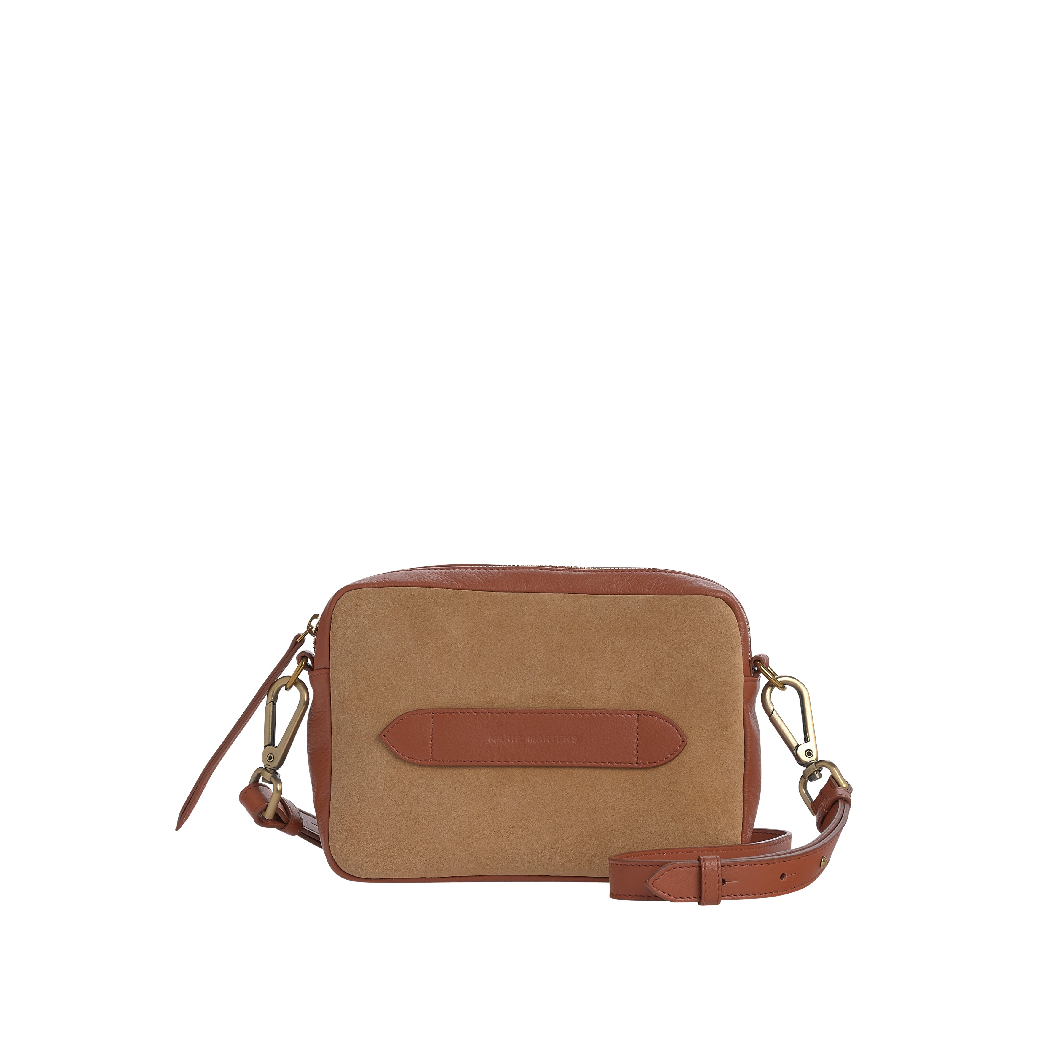 Marie Martens bento suede mix camel