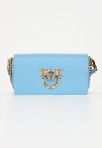 Afbeelding in Gallery-weergave laden, Pinko LOVE CLICK BAGUETTE MINI VITELLO SETA SKY B
