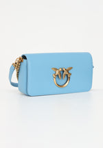 Afbeelding in Gallery-weergave laden, Pinko LOVE CLICK BAGUETTE MINI VITELLO SETA SKY B
