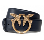 Afbeelding in Gallery-weergave laden, Pinko love berry simply belt zwart
