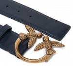 Afbeelding in Gallery-weergave laden, Pinko love berry simply belt zwart
