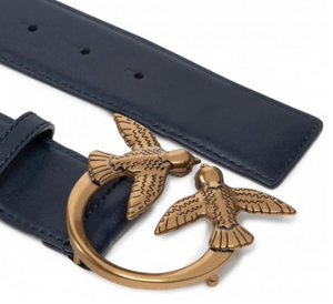 Pinko love berry simply belt zwart