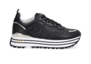 Liu Jo maxi Wonder 01 sneaker calf black