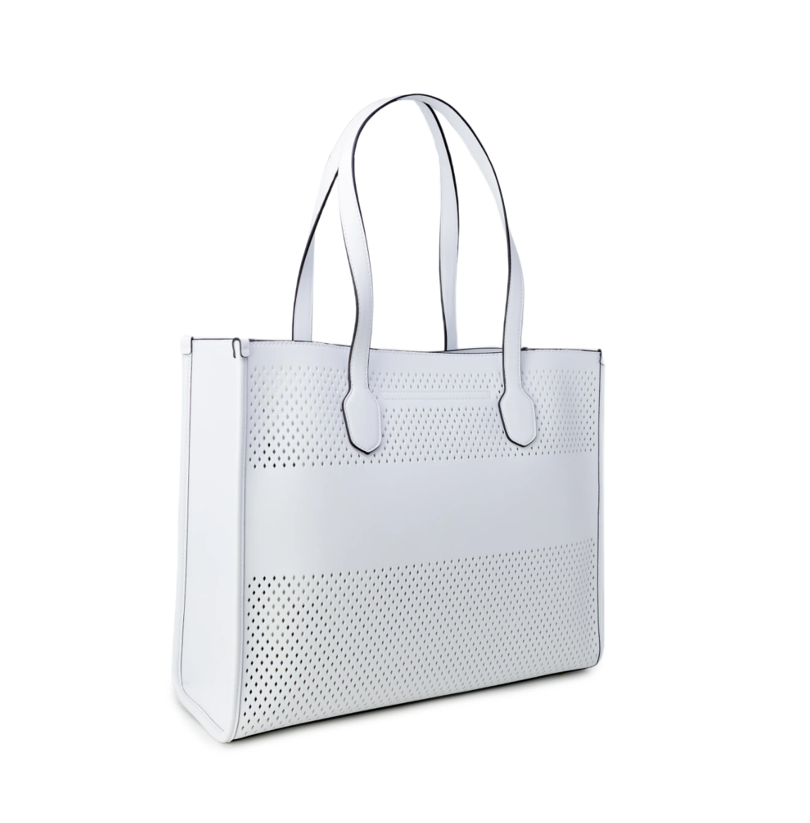 Guess Katey Perf tote WHI