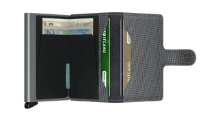 Miniwallet carbon grey