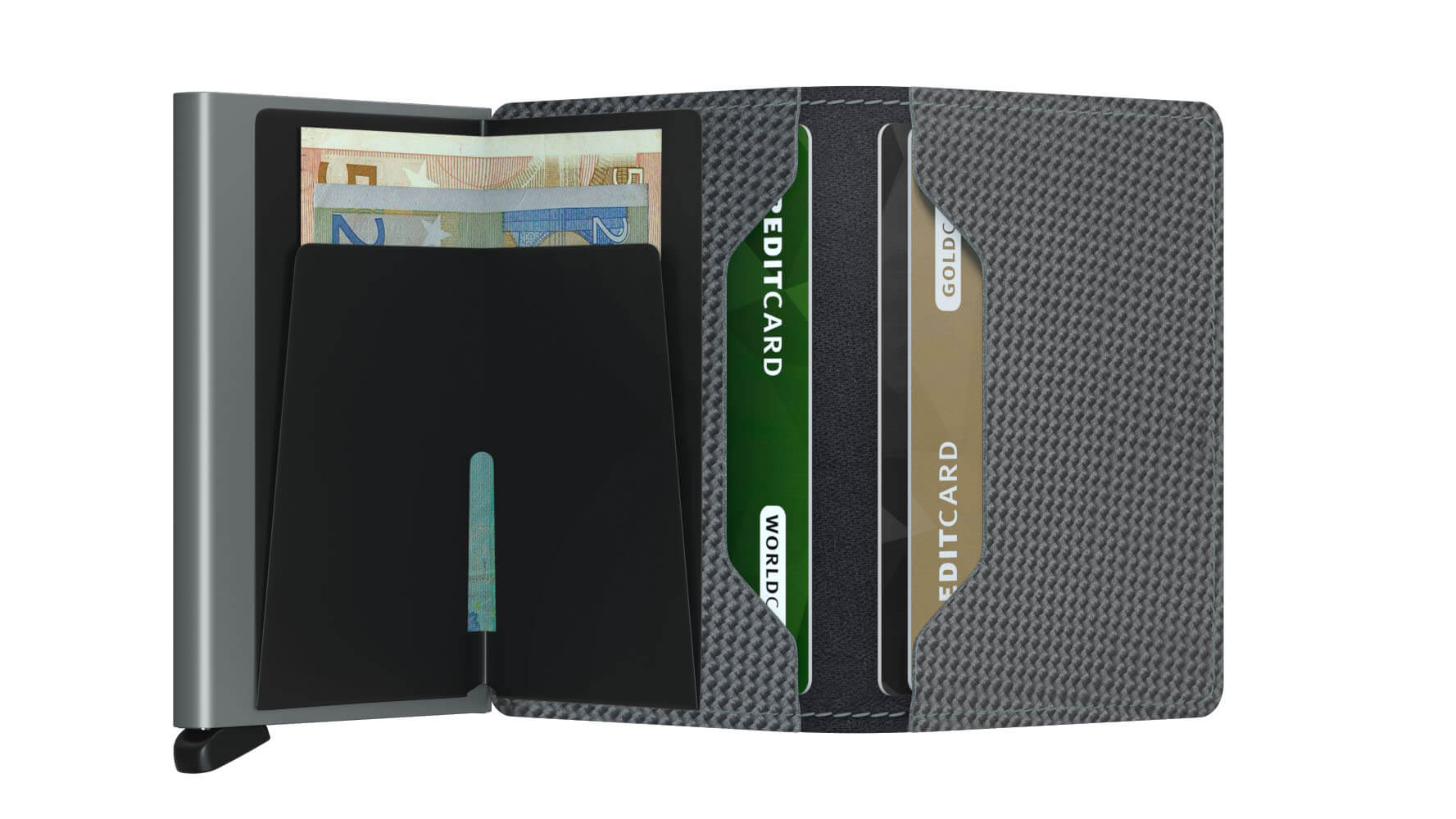 Slimwallet carbon cool grey