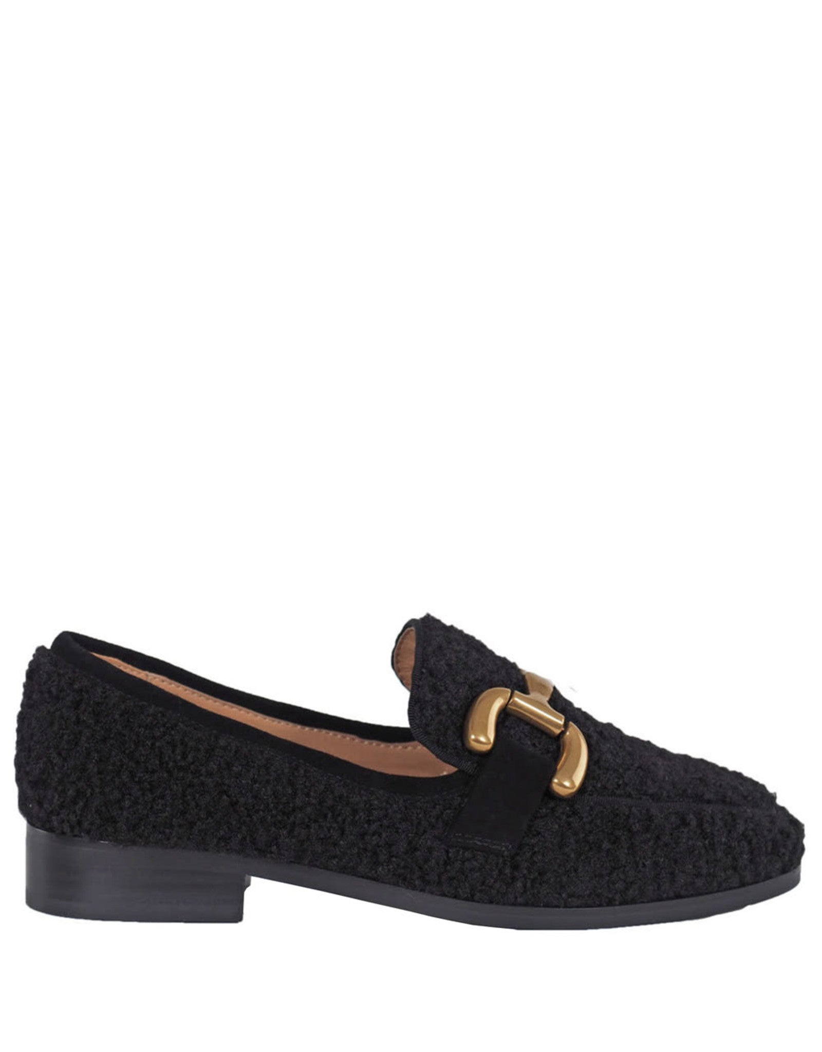 Bibi Lou mocassin teddy black