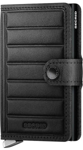 Secrid Premium miniwallet emboss lines black