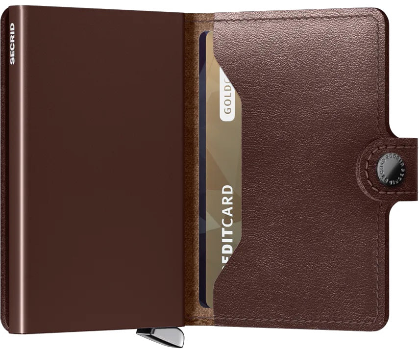 Secrid Premium miniwallet dusk dark brown