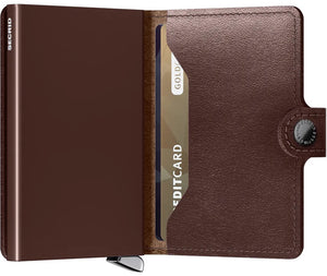 Secrid Premium miniwallet dusk dark brown