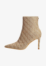 Afbeelding in Gallery-weergave laden, Guess bootie Dafinae2 beige stras
