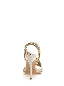 Guess sandaal faize white/gold