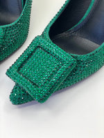 Afbeelding in Gallery-weergave laden, Bibi Lou pump strass verde
