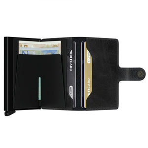 Miniwallet Vintage black