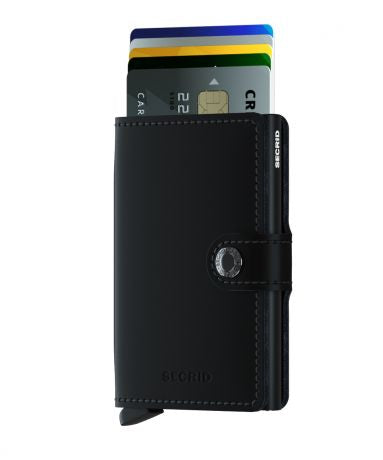 Miniwallet matte black