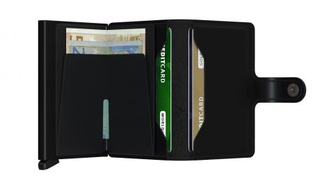 Miniwallet matte black