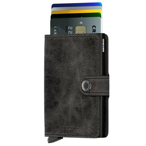 Miniwallet Vintage black