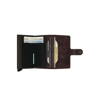 Miniwallet Vintage Chocolate