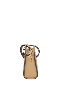 Michael Kors Chantal Crossbody bag grained cow leather camel